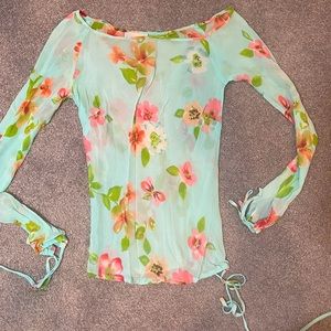 100% silk blouse